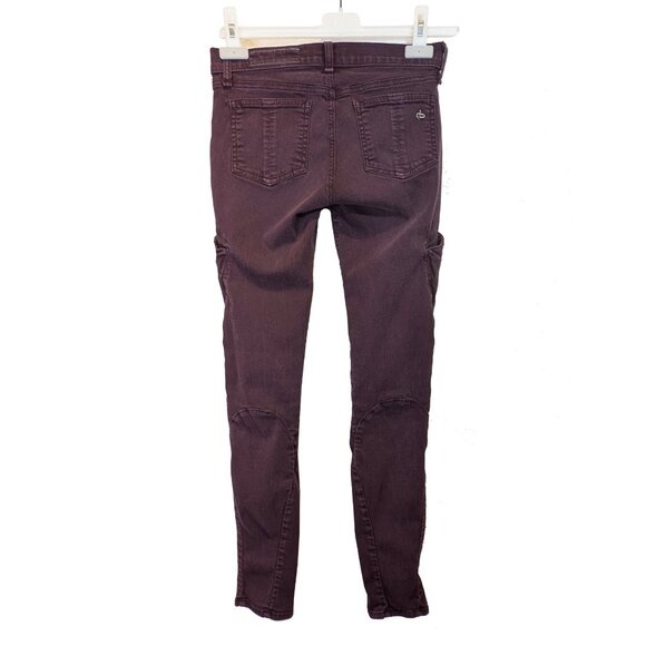 Rag & Bone Mulberry Zipper Skinny Cargo Jeans 25 - Picture 2 of 5